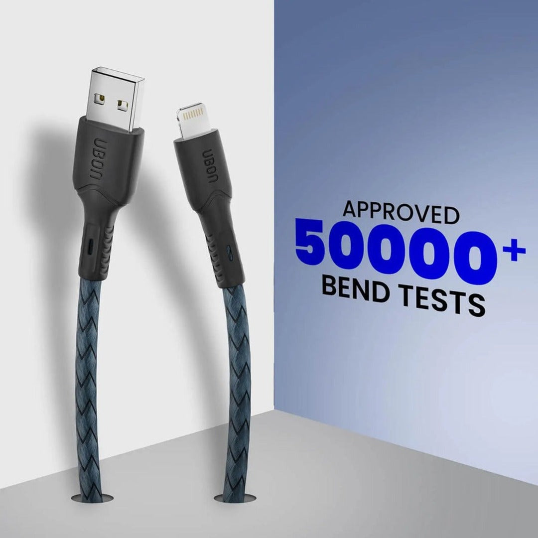 UBON Power Master WR-403 iPH. Cable | 1 Meter | 25W Fast Charging