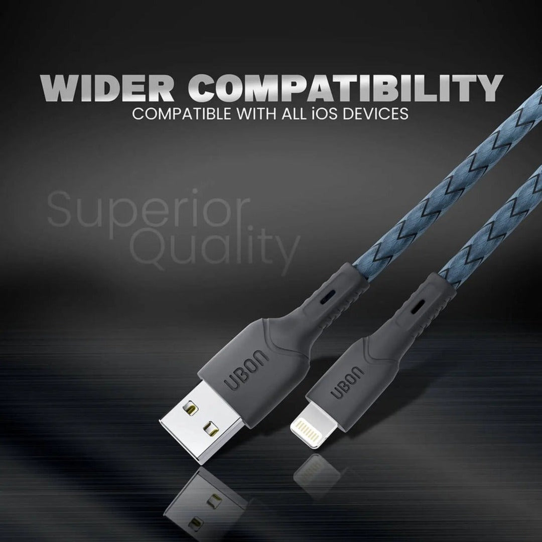 UBON Power Master WR-403 iPH. Cable | 1 Meter | 25W Fast Charging