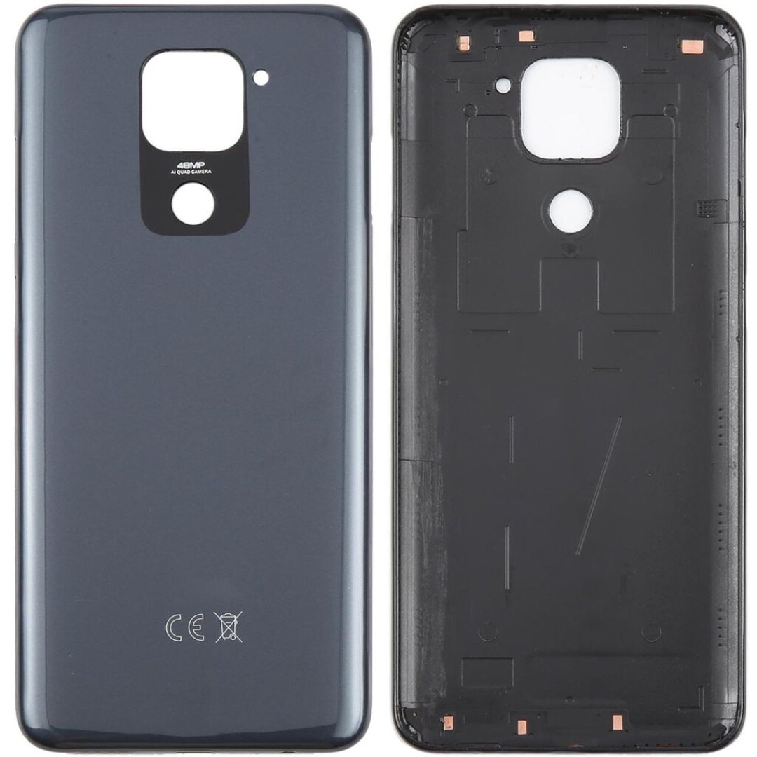 Back Panel Compatible with Redmi Note 9 - Black