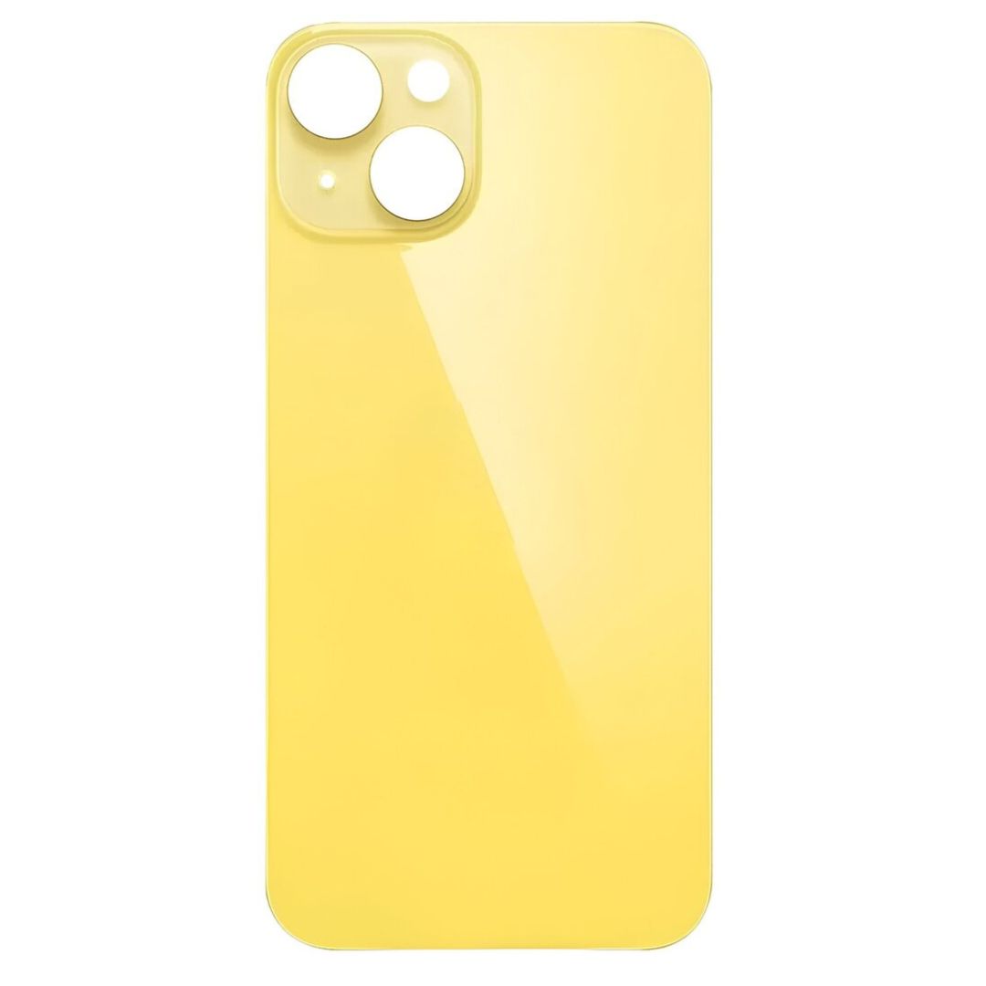 Back Panel Glass Compatible with Apple iPhone 14 - Black