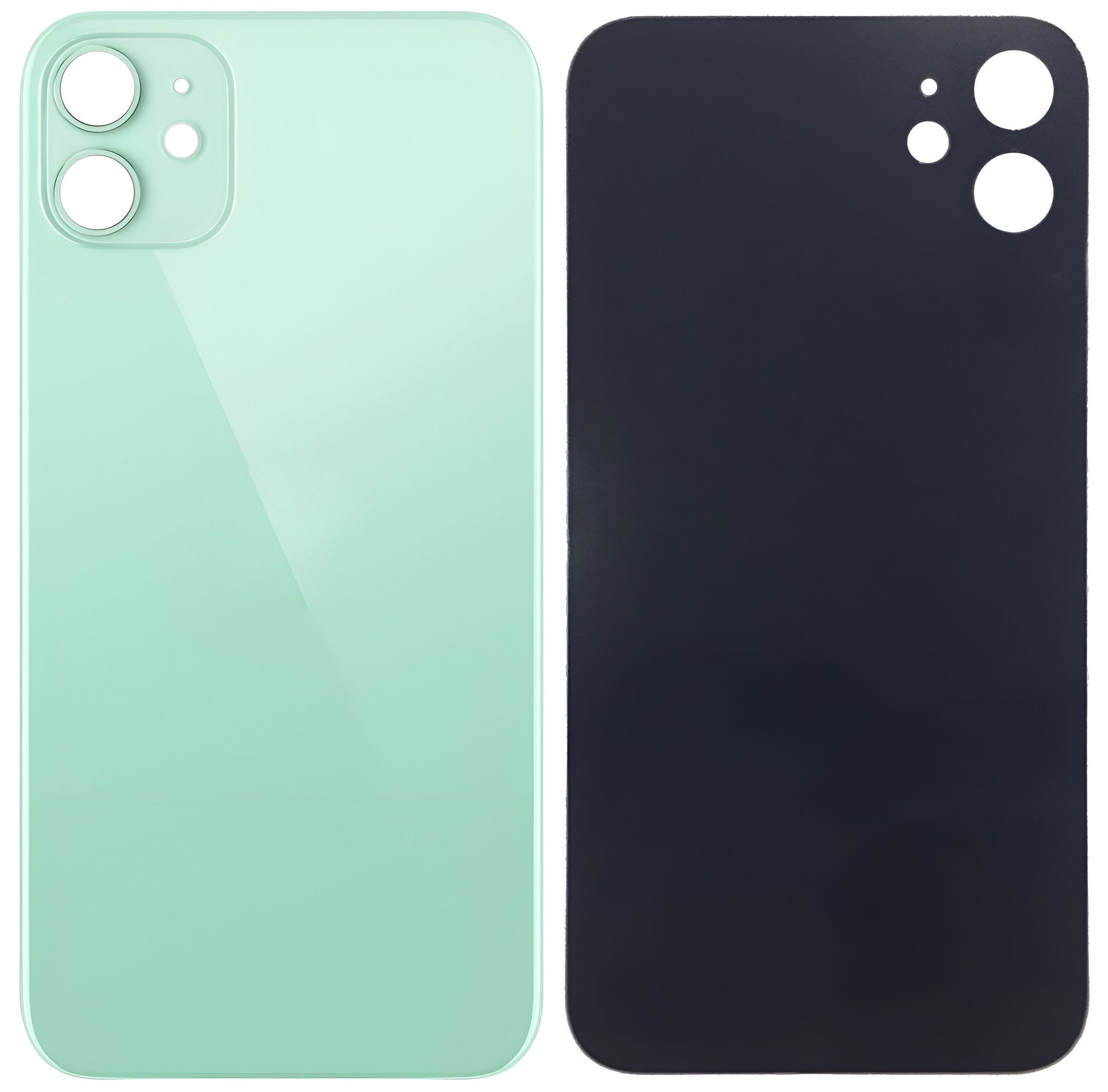 Back Panel Glass Compatible with Apple iPhone 15 - Black